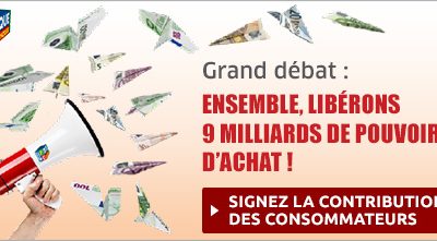 Le Grand Débat : Signez « la Contribution des consommateurs »