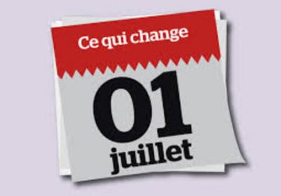 Ce qui change pour vous en juillet