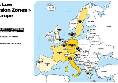 Des restrictions de circulation  dans de nombreuses villes d’Europe