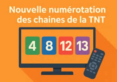 La nouvelle numérotation des chaînes de la TNT