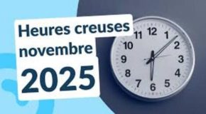 Changement des heures creuses dès le 1er novembre 2025