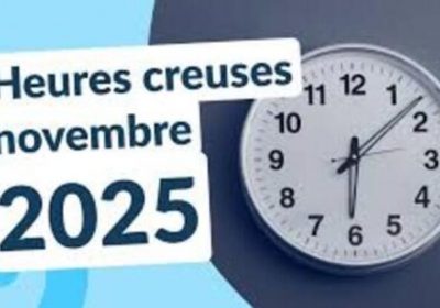 Changement des heures creuses dès le 1er novembre 2025