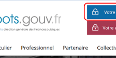 Votre espace « Finances publiques » (ex-particulier) sur impots.gouv.fr